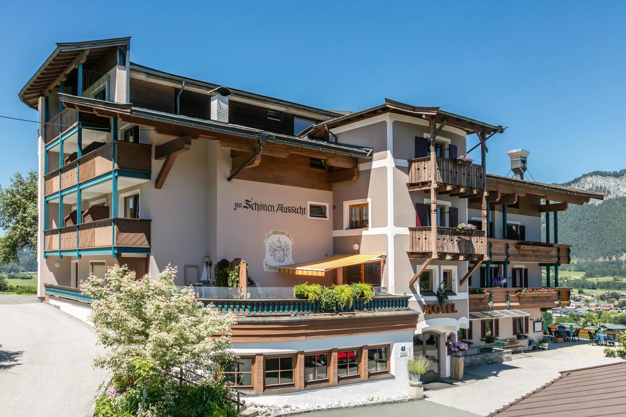 Hotel-Gasthof Zur Schoenen Aussicht Sankt Johann in Tirol Esterno foto